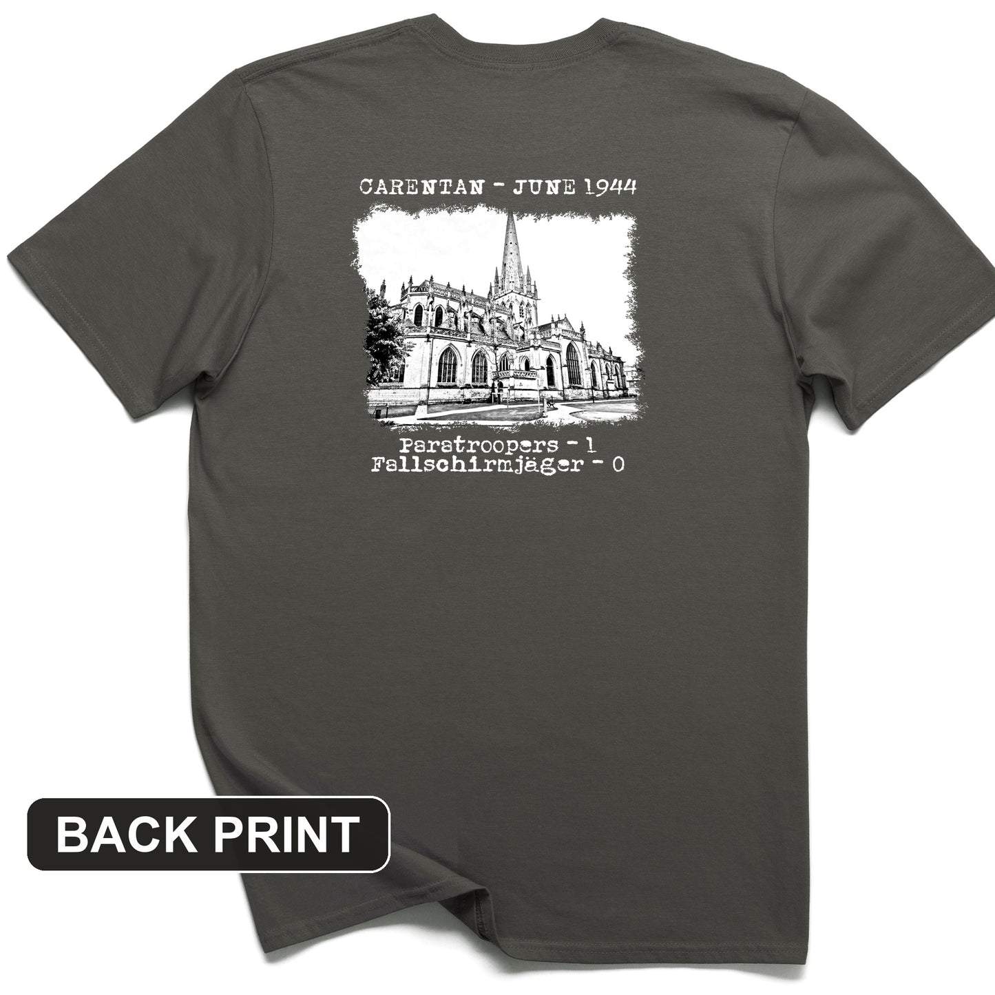 Carentan Back Print T-Shirt