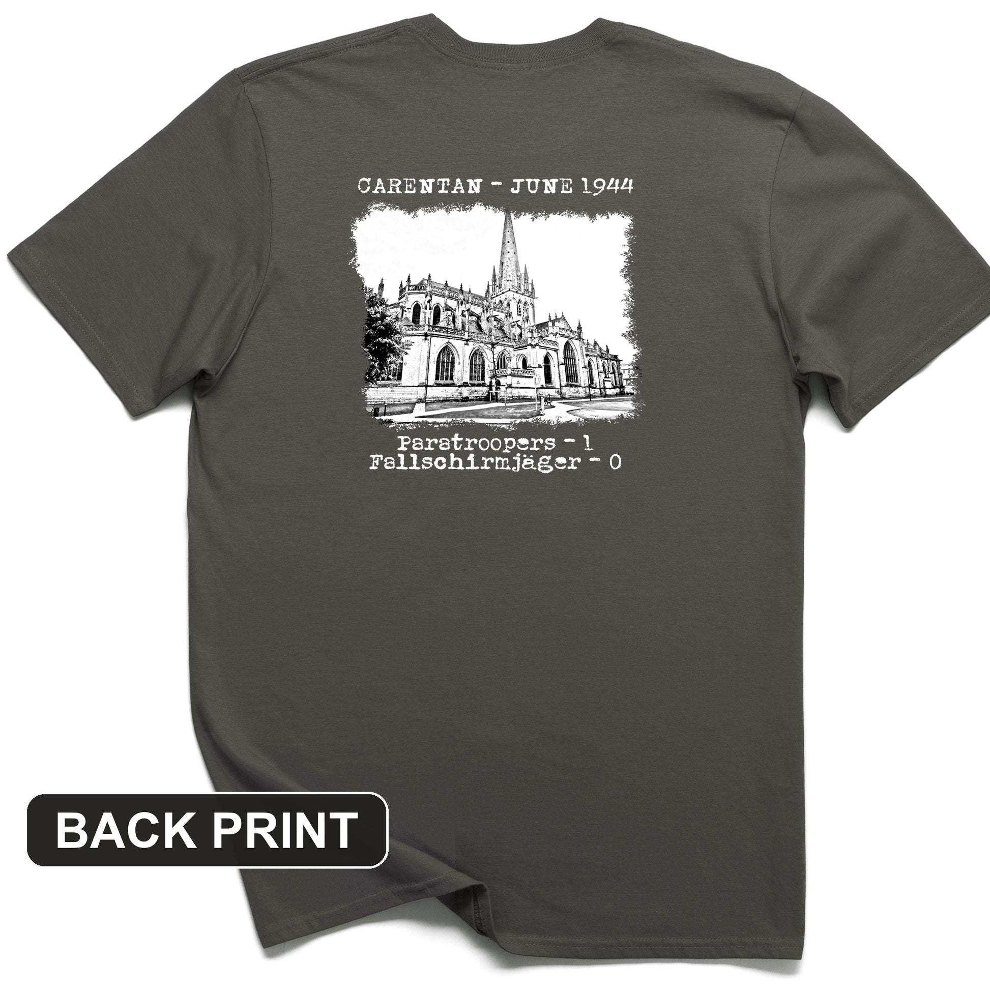 Carentan Back Print T-Shirt