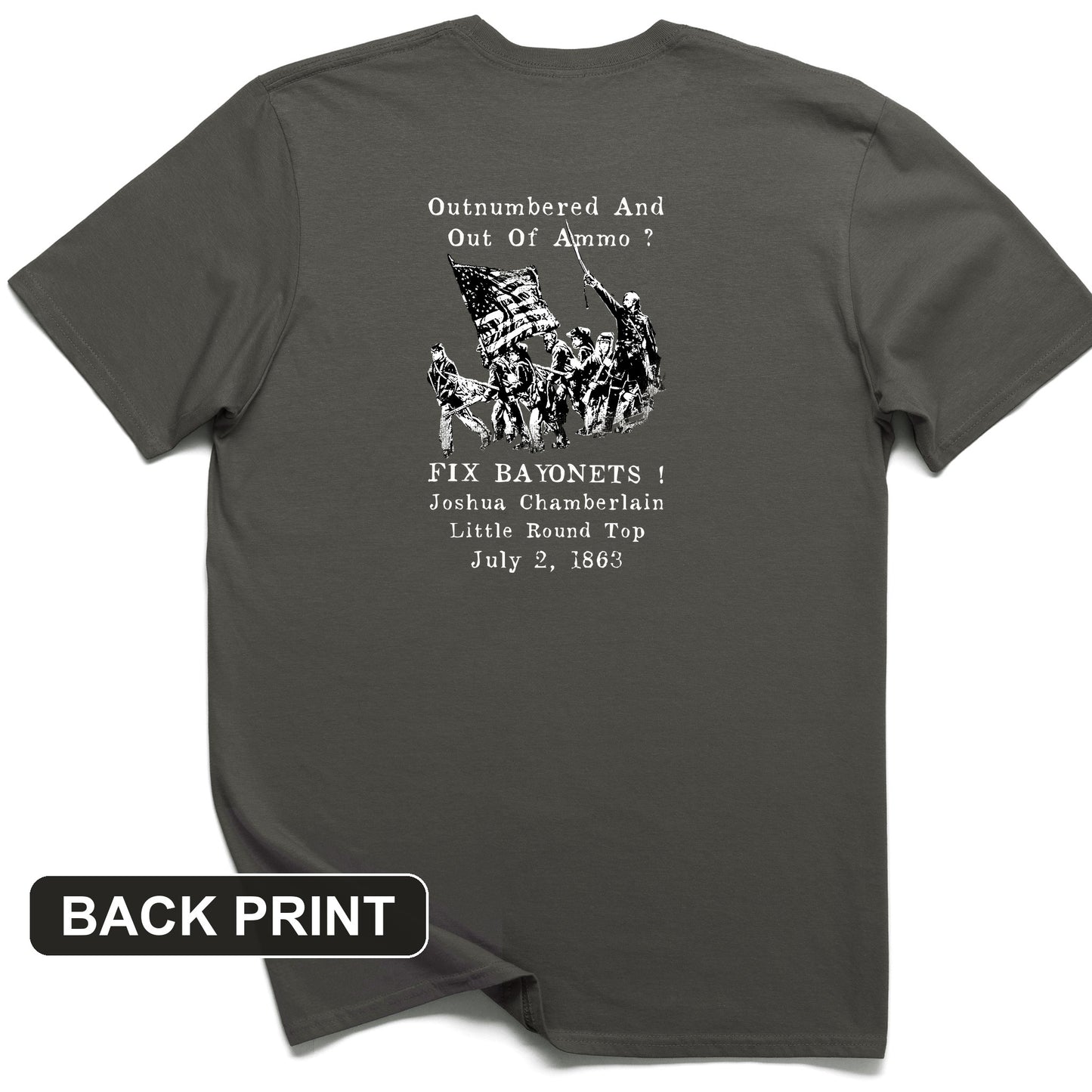 Chamberlain Back Print T-Shirt