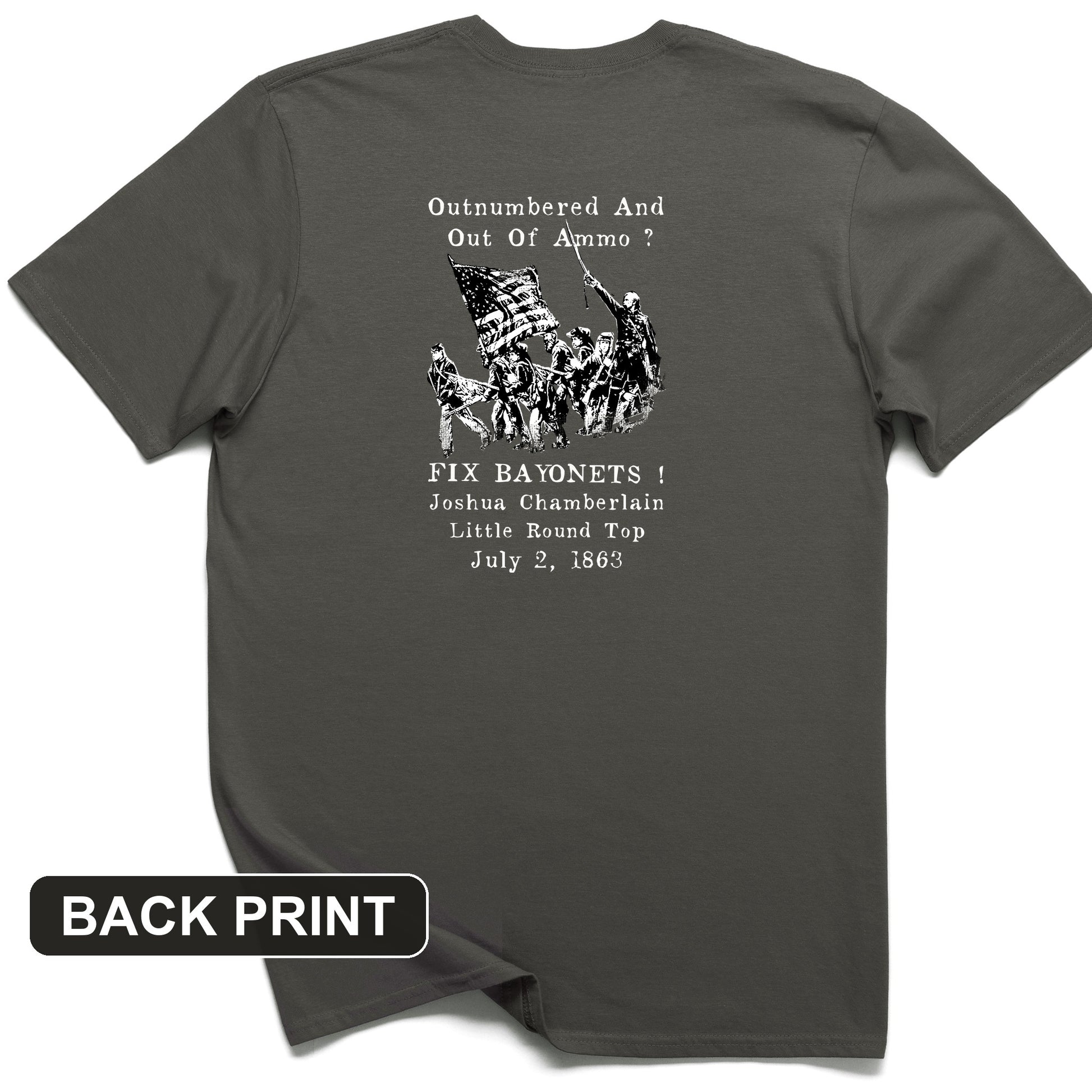 Chamberlain Back Print T-Shirt