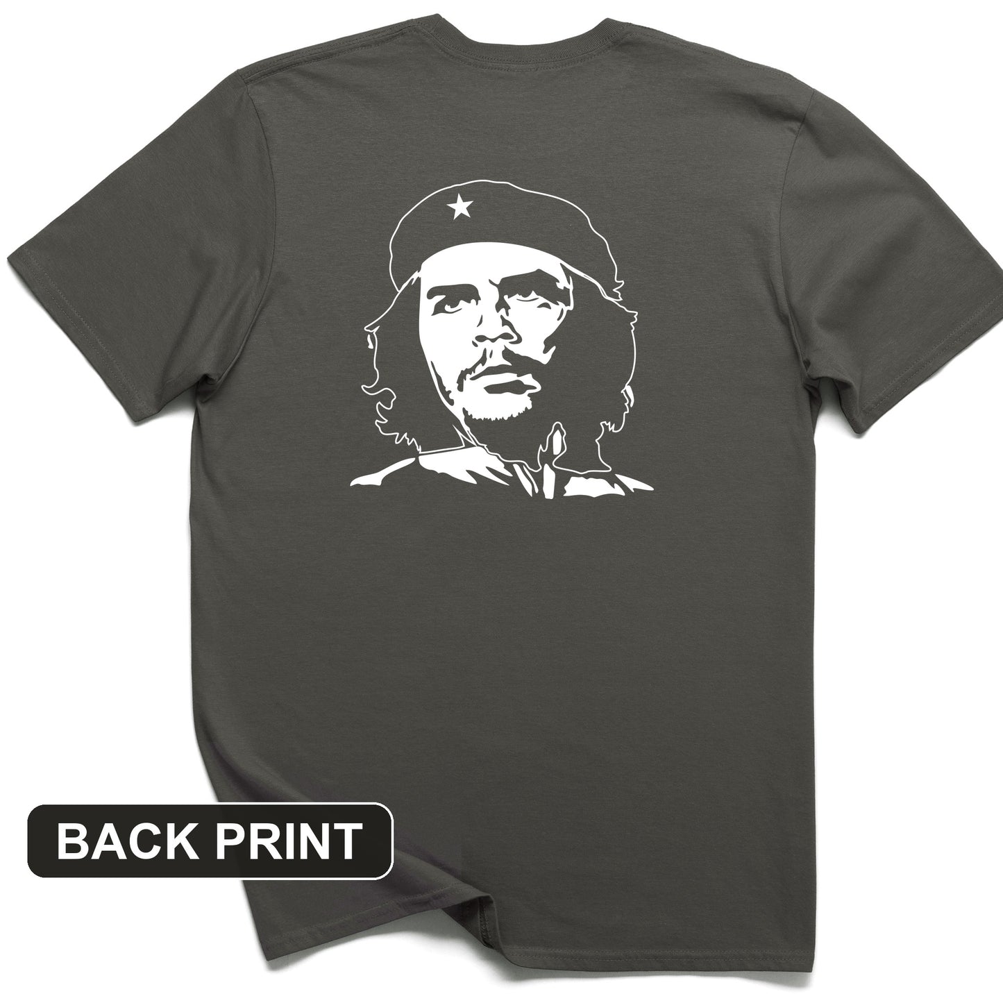 Che Guevara B&W Back Print T-Shirt