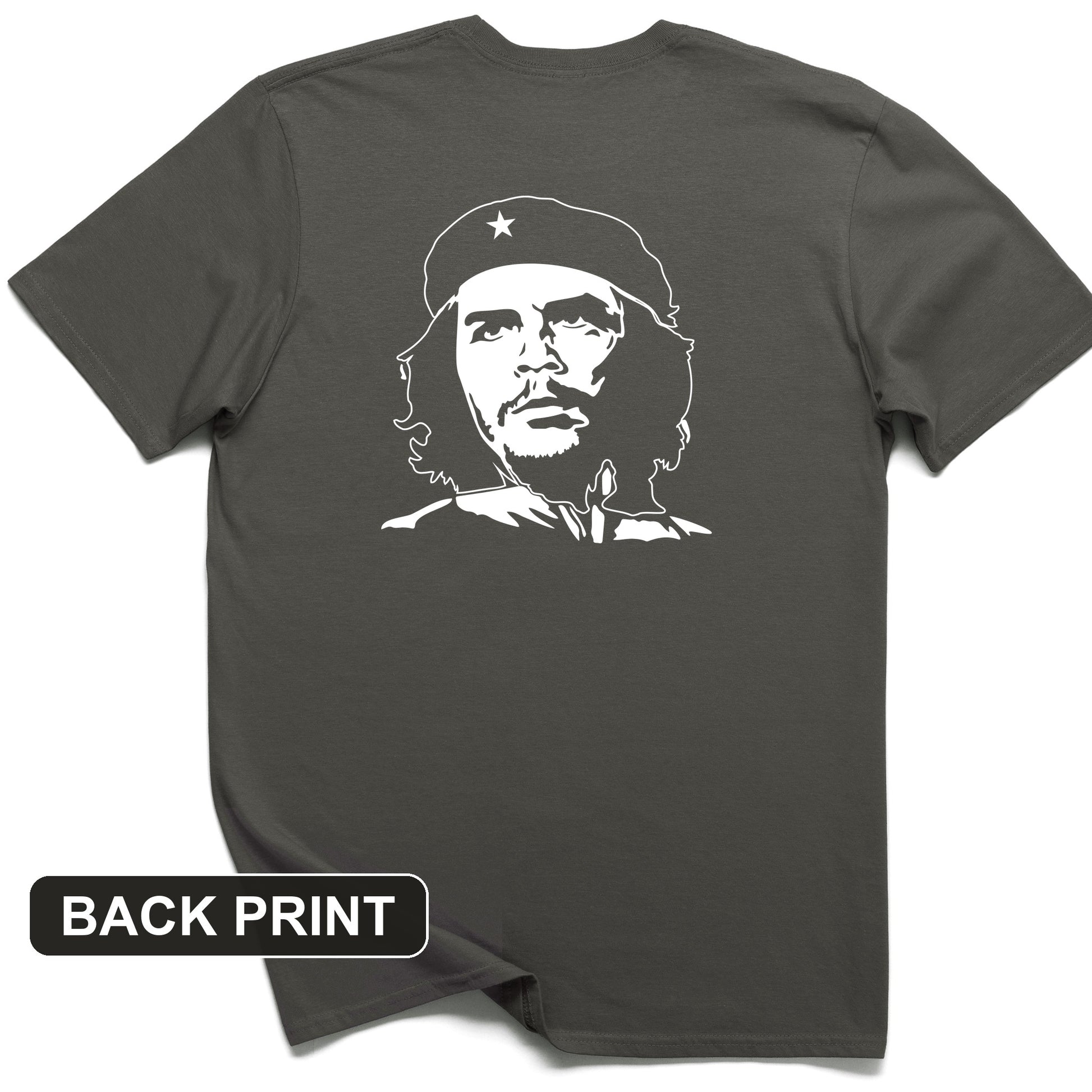 Che Guevara B&W Back Print T-Shirt