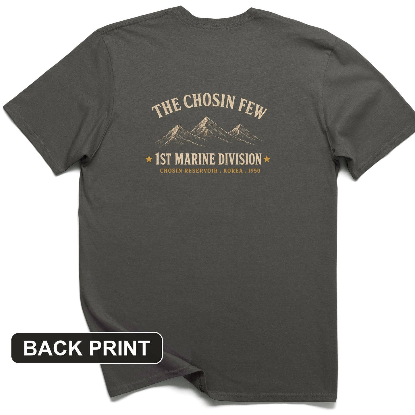 Chosin Few Back Print T-Shirt
