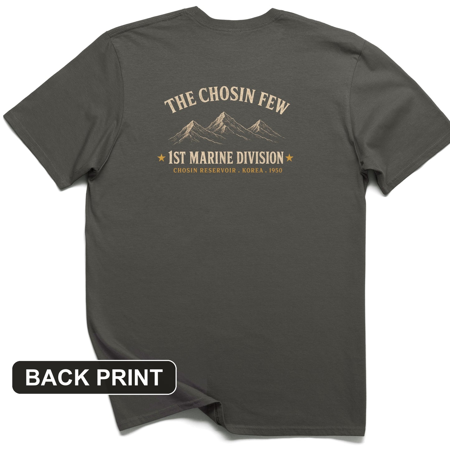 Chosin Few Back Print T-Shirt