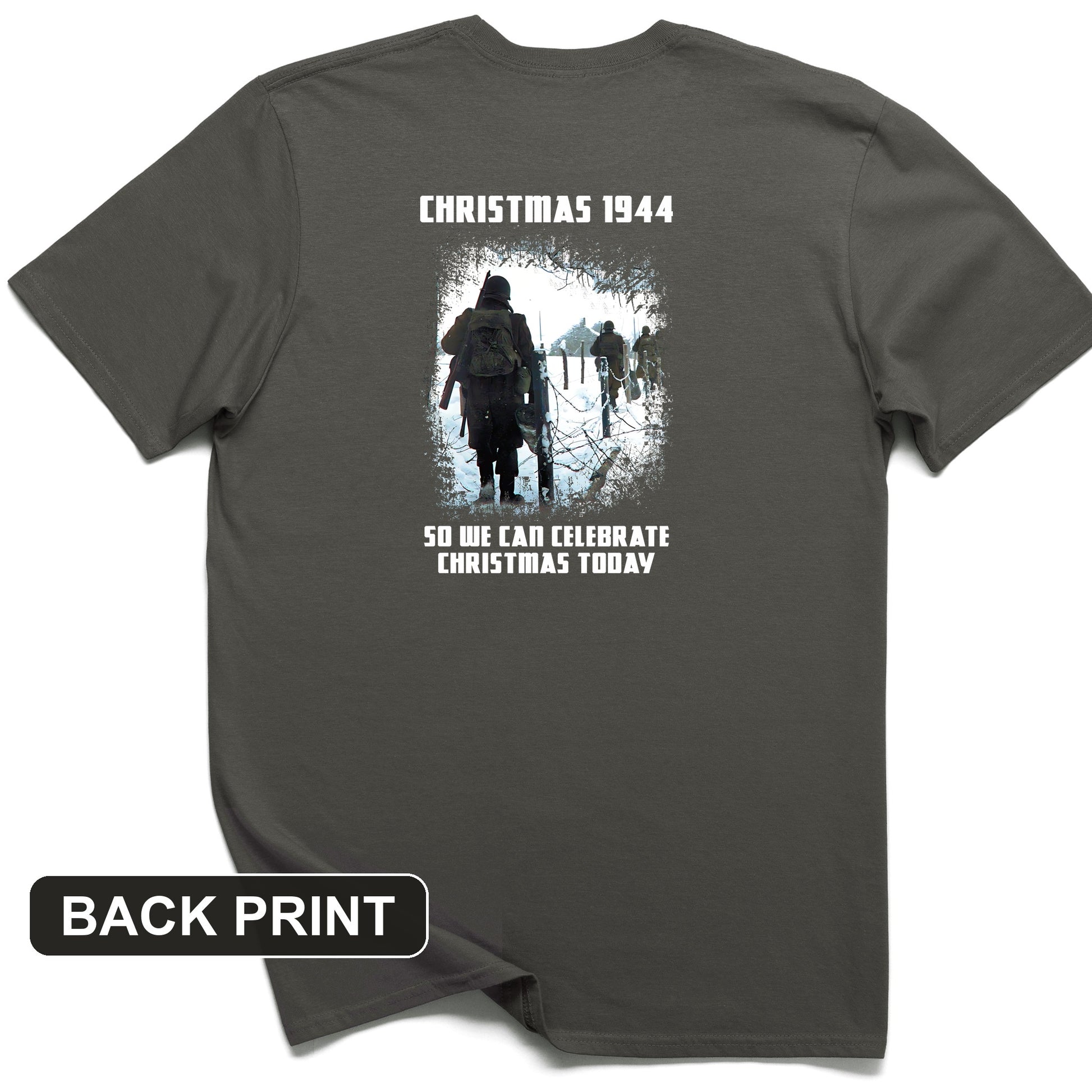 Christmas 1944 Back Print T-Shirt