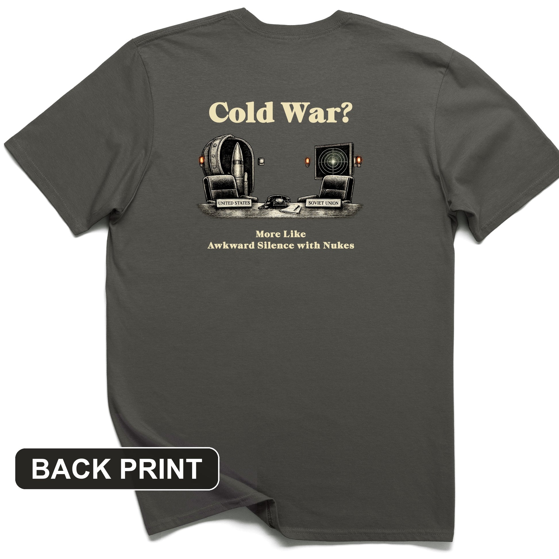 Cold War Back Print T-Shirt