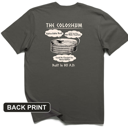 Colosseum Back Print T-Shirt