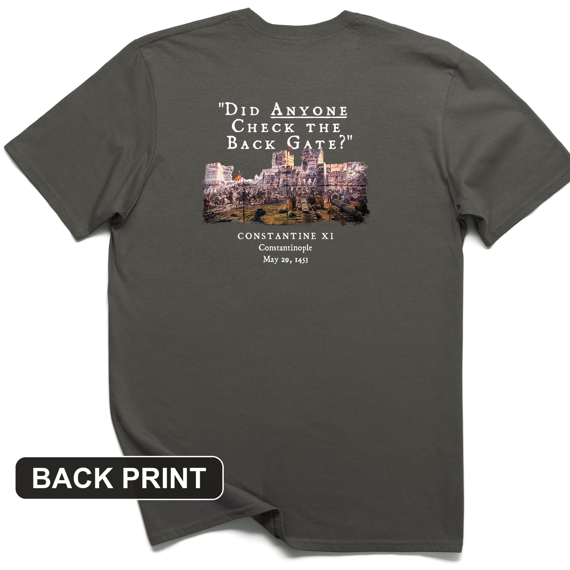 Constantinople Back Print T-Shirt