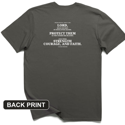 DDay Prayer Back Print T-Shirt