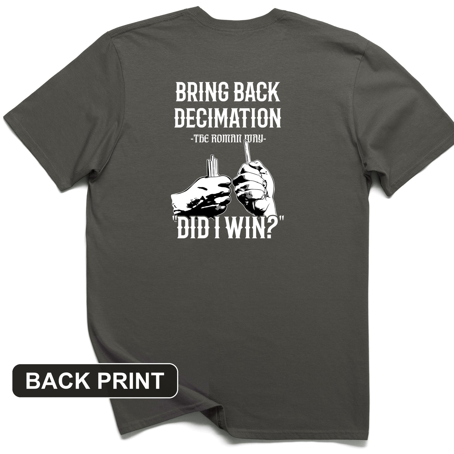 Decimation Back Print T-Shirt