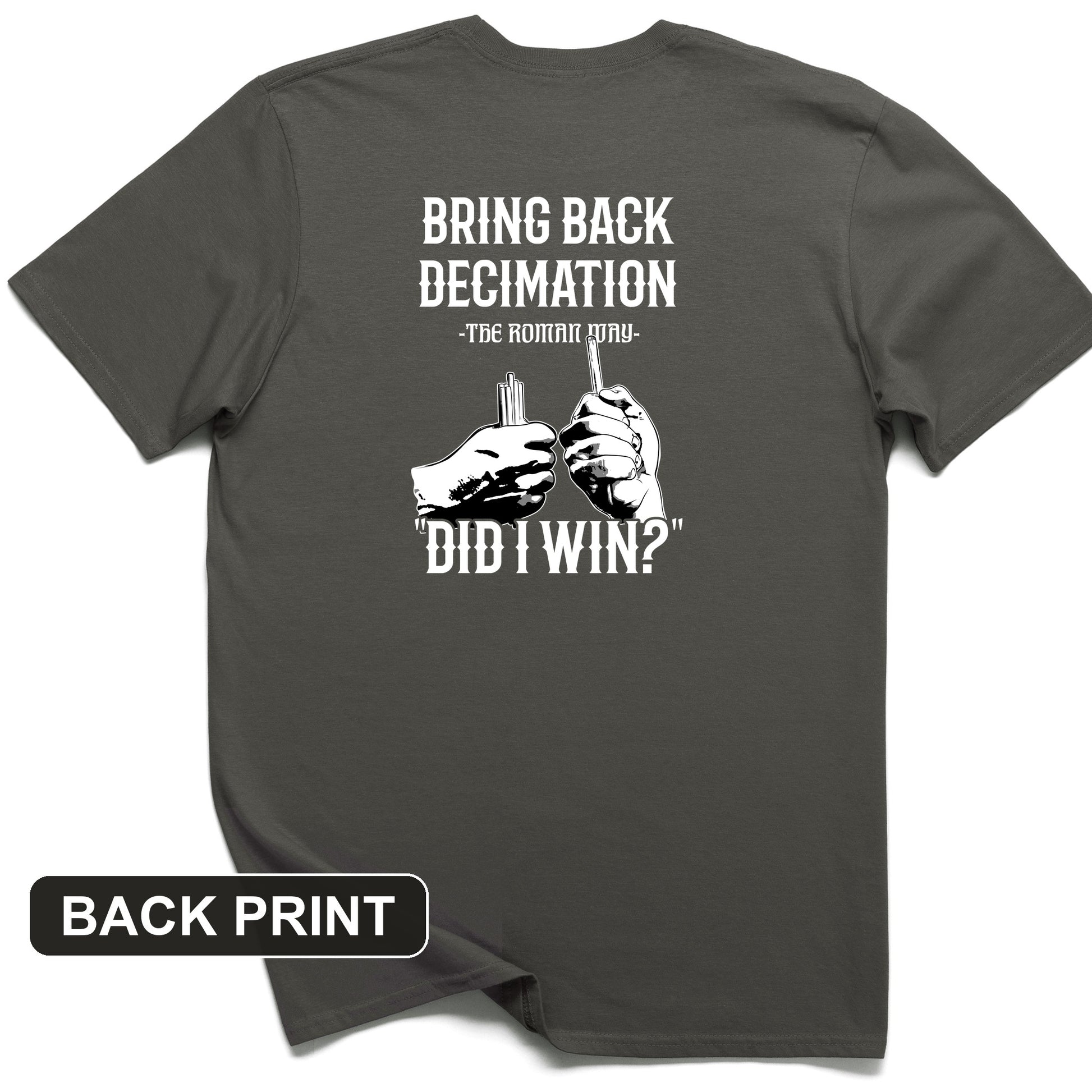 Decimation Back Print T-Shirt