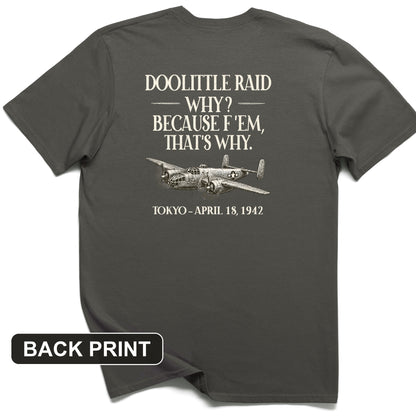 Doolittle Raid Back Print T-Shirt