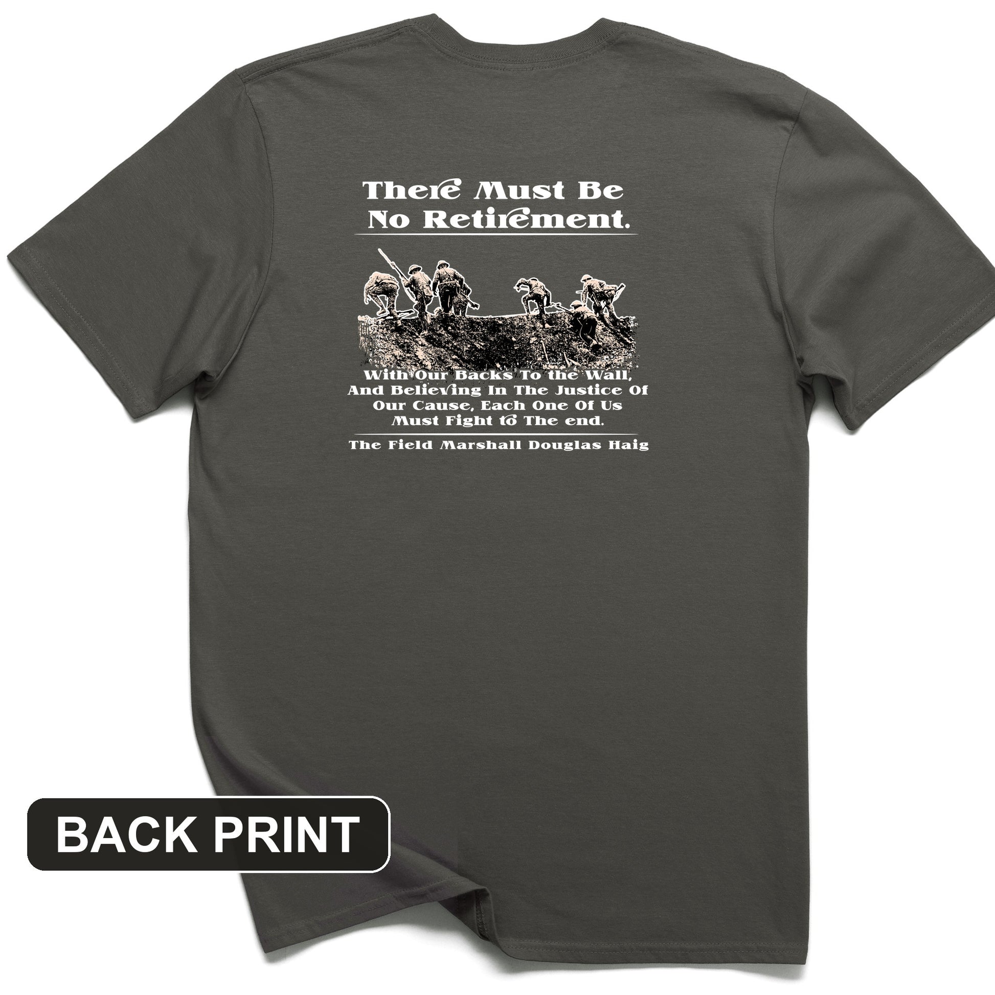 Douglas Haig Back Print T-Shirt