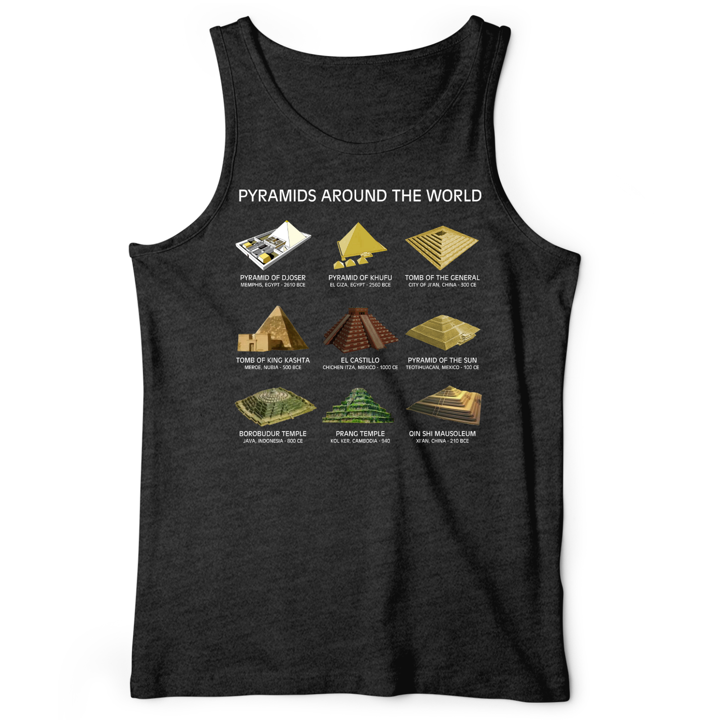 Pyramids Of The World Tank
