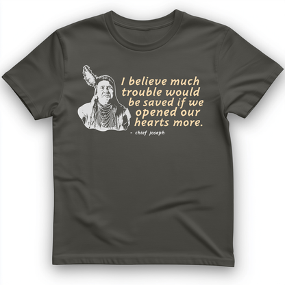 Chief Joseph Open Hearts T-Shirt