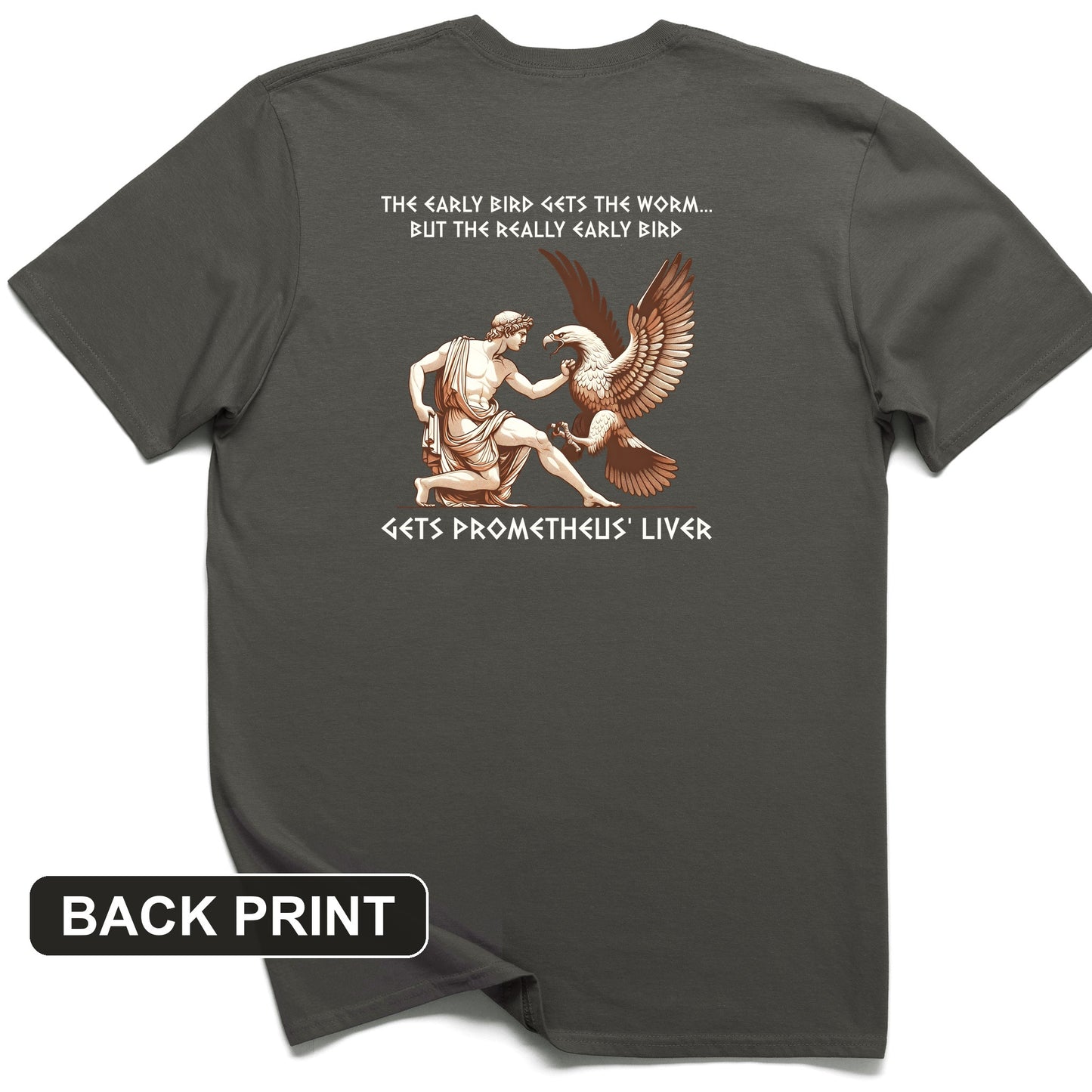 Early Bird Back Print T-Shirt
