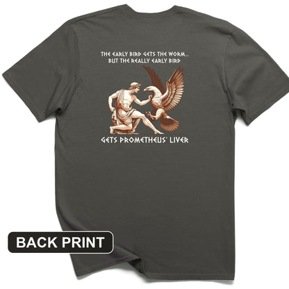Early Bird Back Print T-Shirt