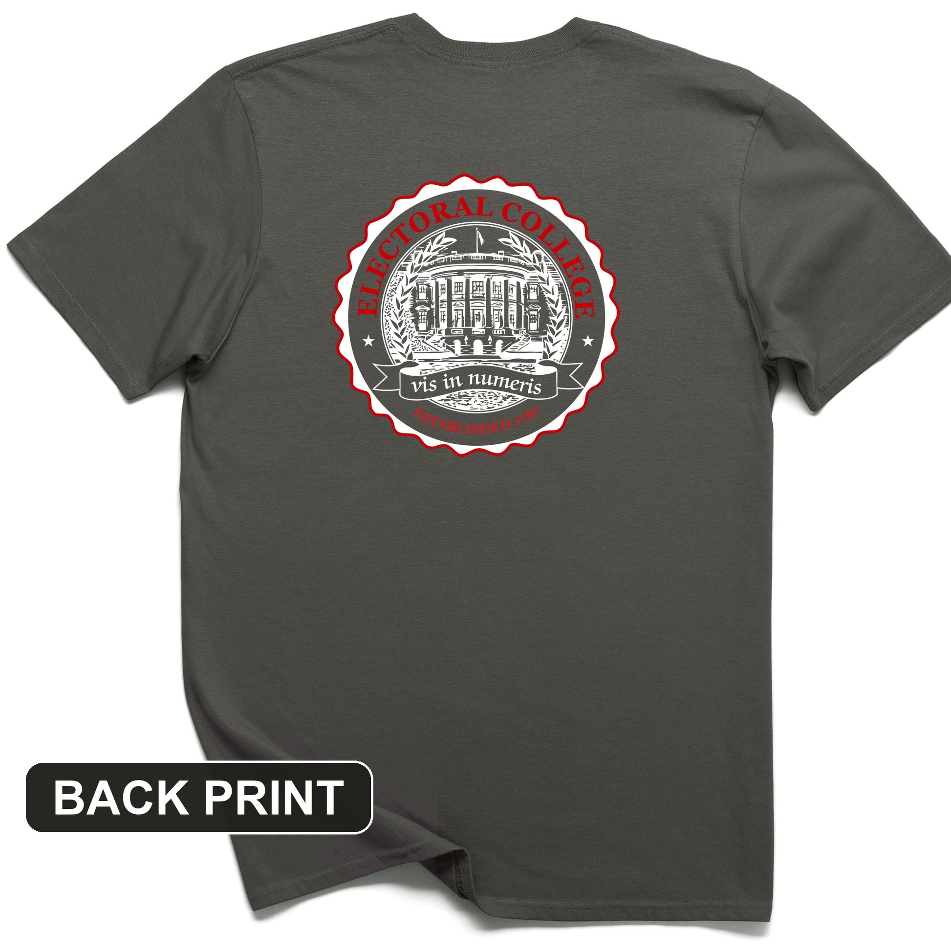Electoral College Back Print T-Shirt