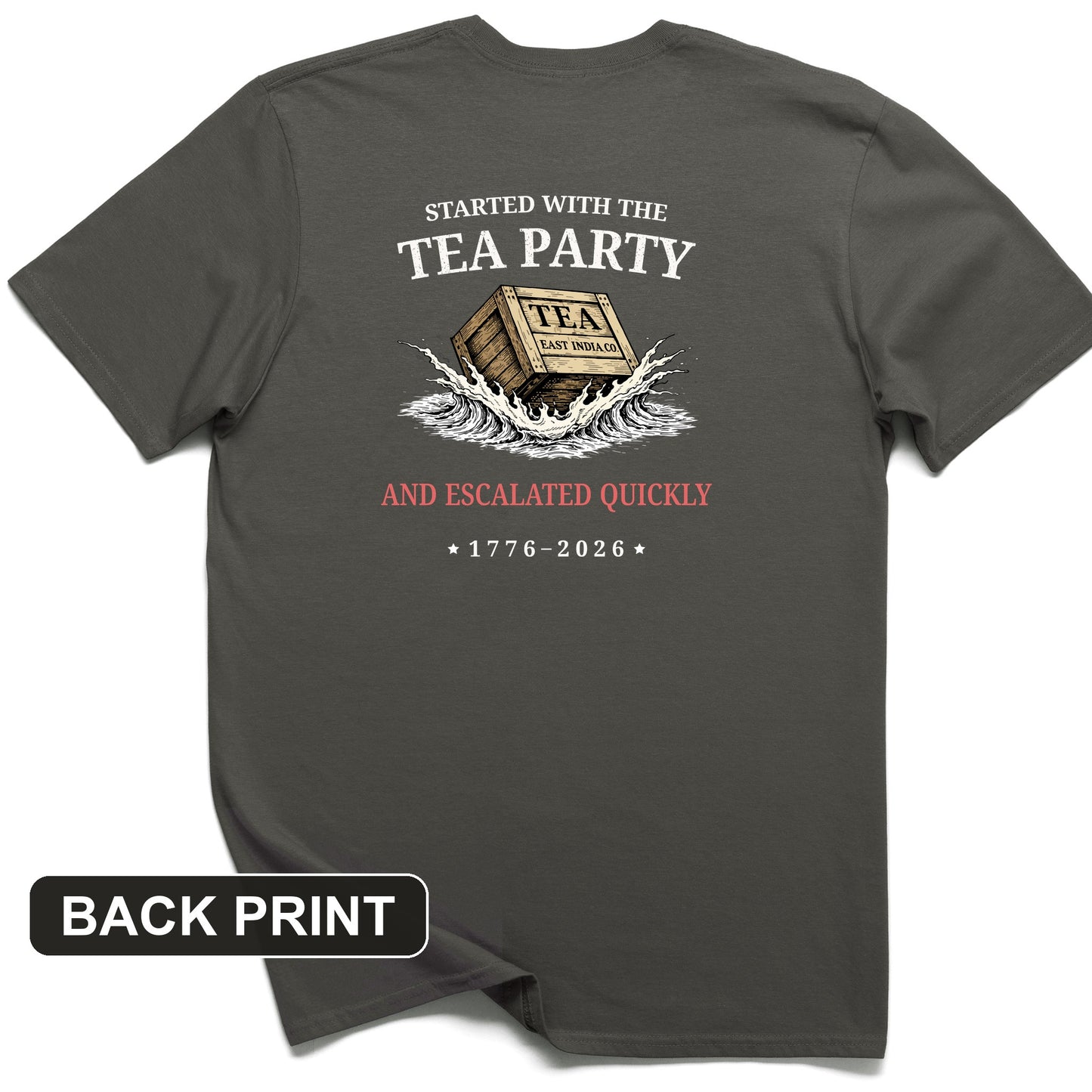 Escalated Quickly Back Print T-Shirt