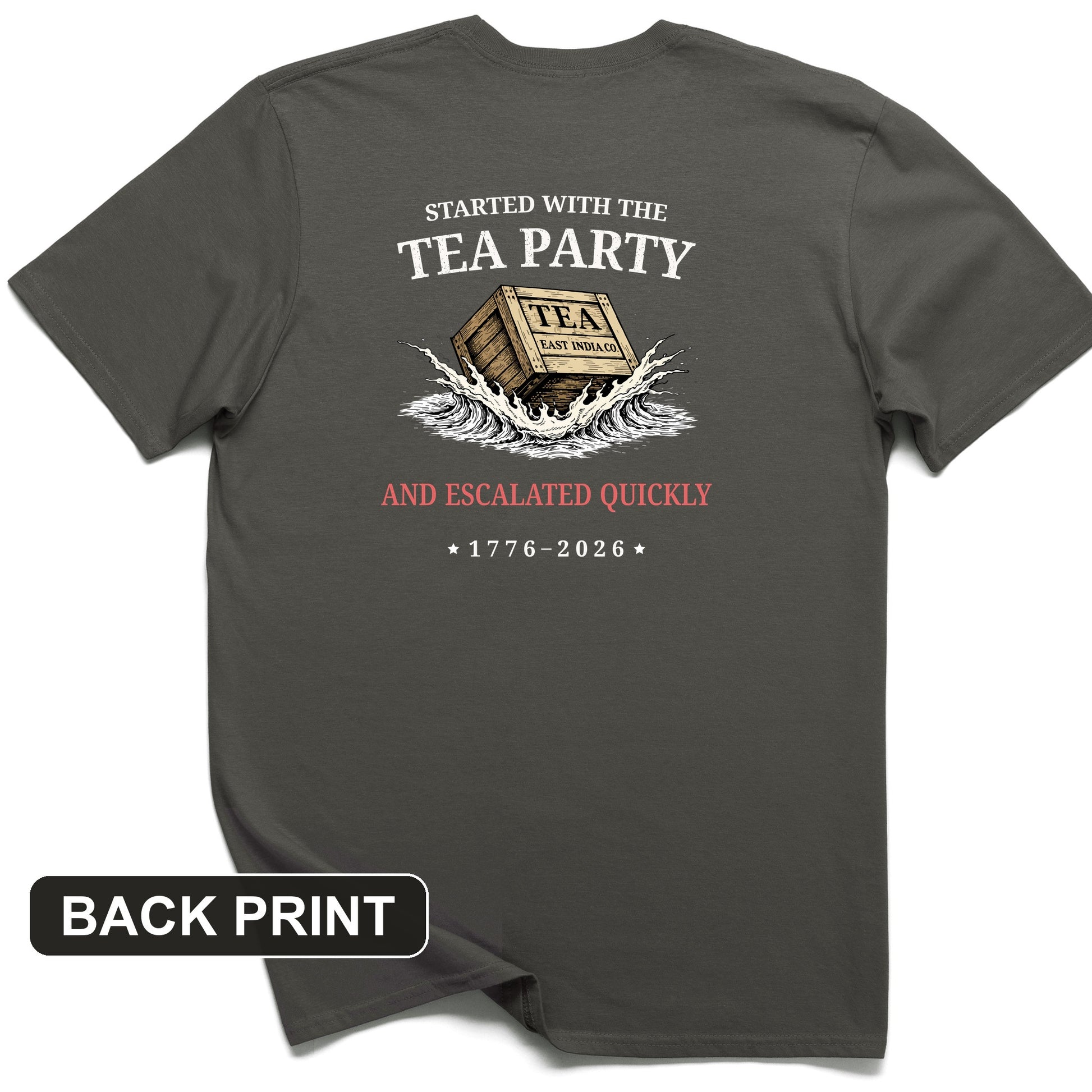 Escalated Quickly Back Print T-Shirt