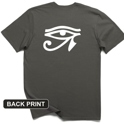 Eye of Ra Back Print T-Shirt