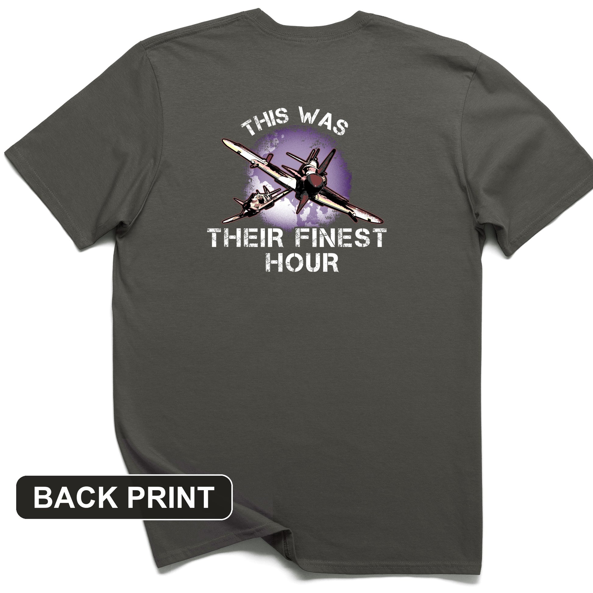 Finest Hour Back Print T-Shirt