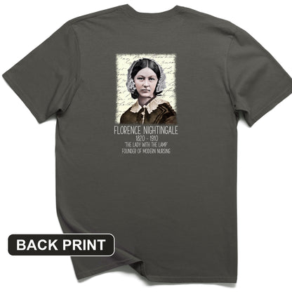 Florence Nightingale Back Print T-Shirt