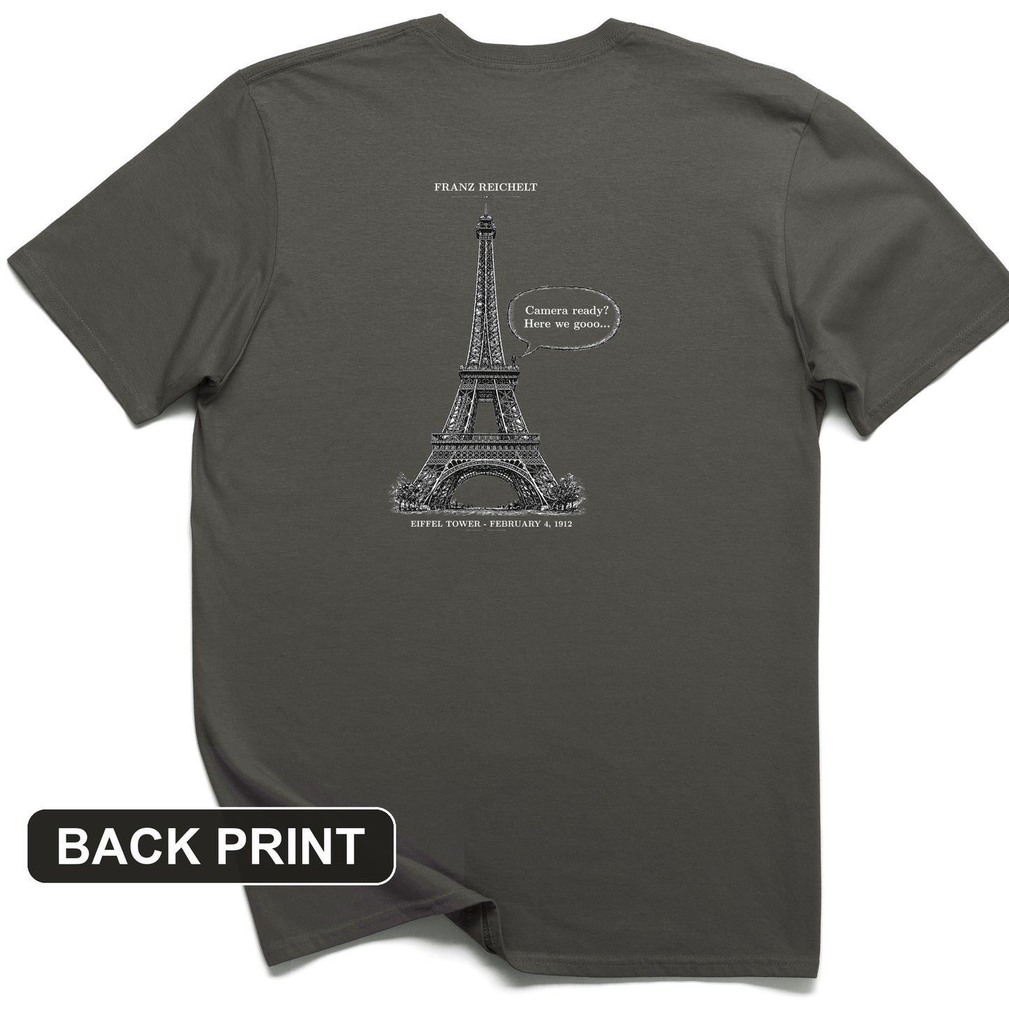Franz Reichelt Back Print T-Shirt