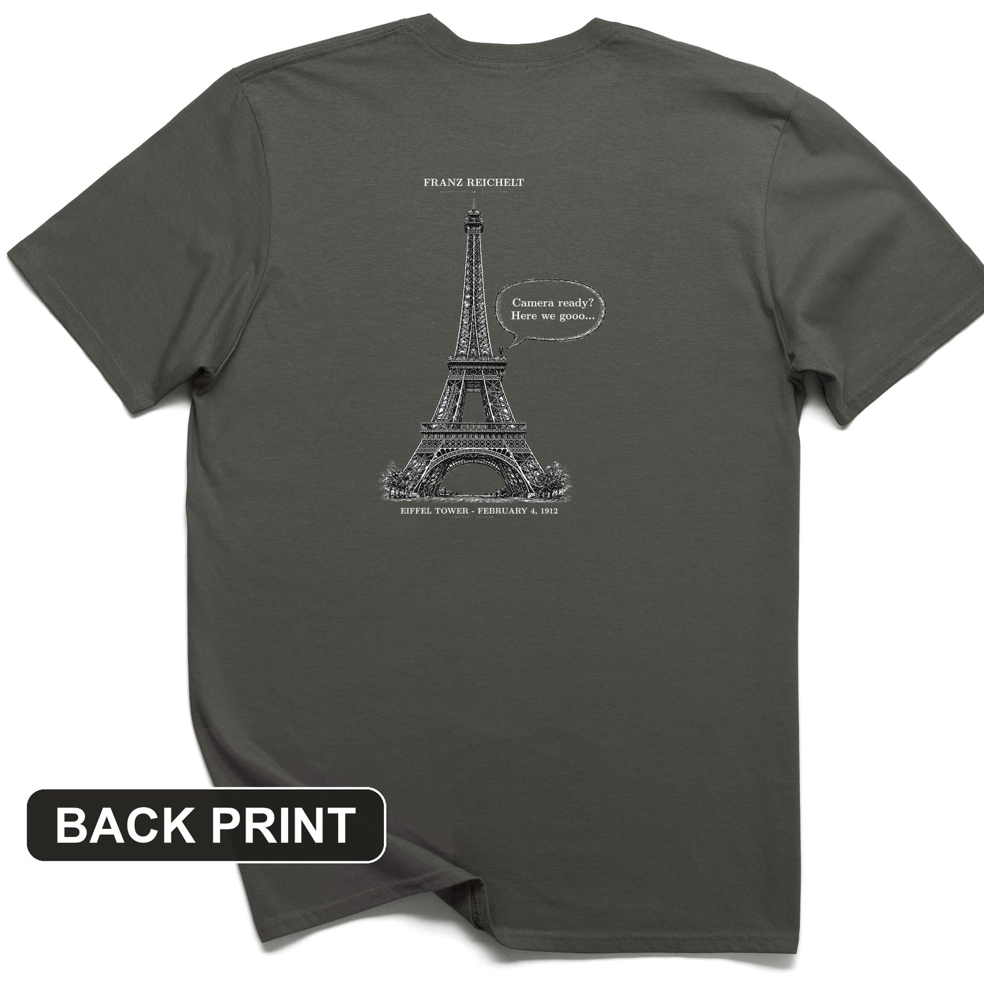 Franz Reichelt Back Print T-Shirt