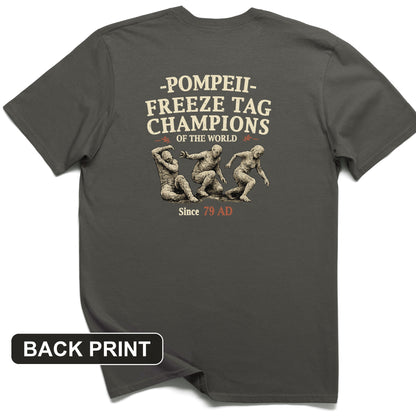 Freeze Tag Back Print T-Shirt