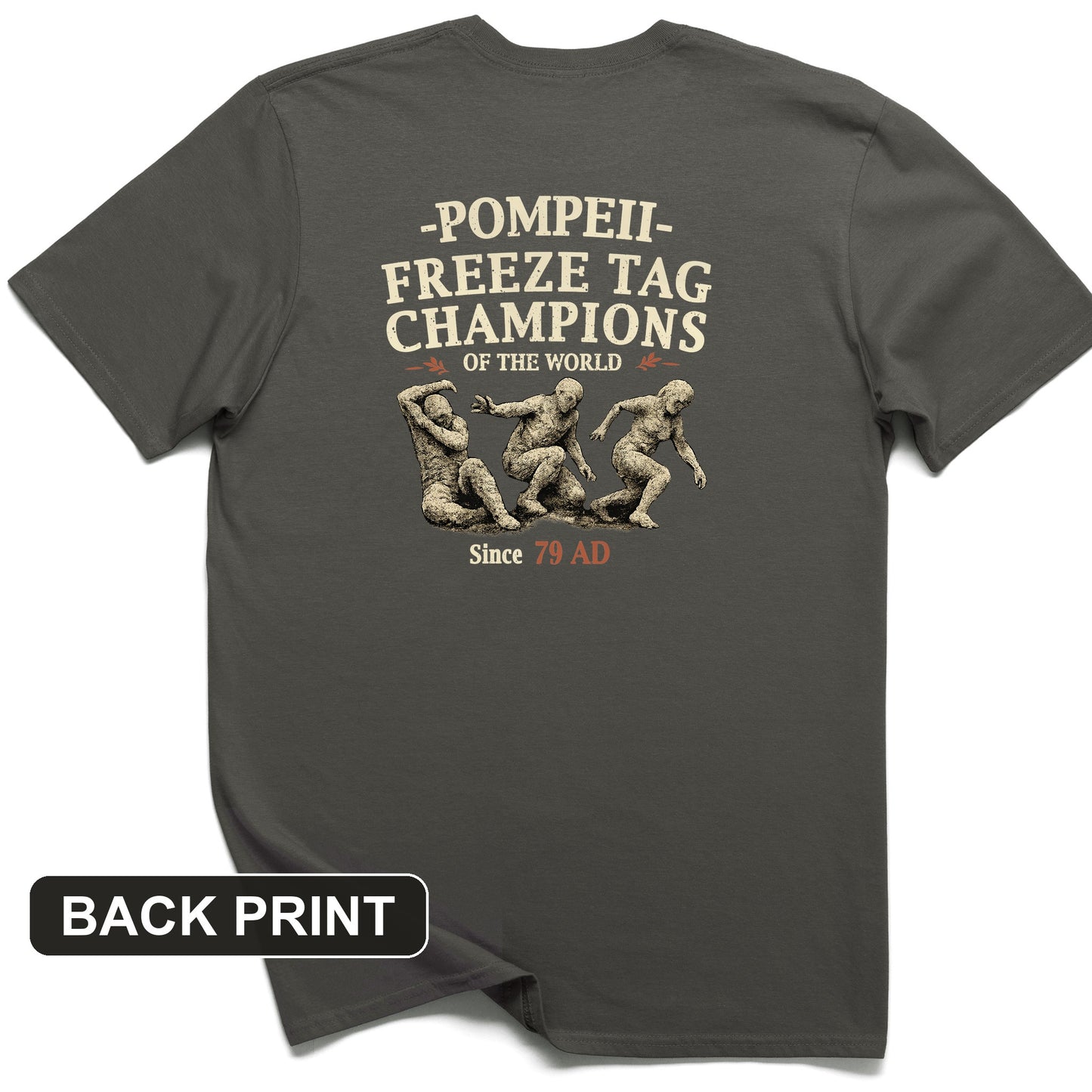 Freeze Tag Back Print T-Shirt