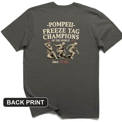 Freeze Tag Back Print T-Shirt