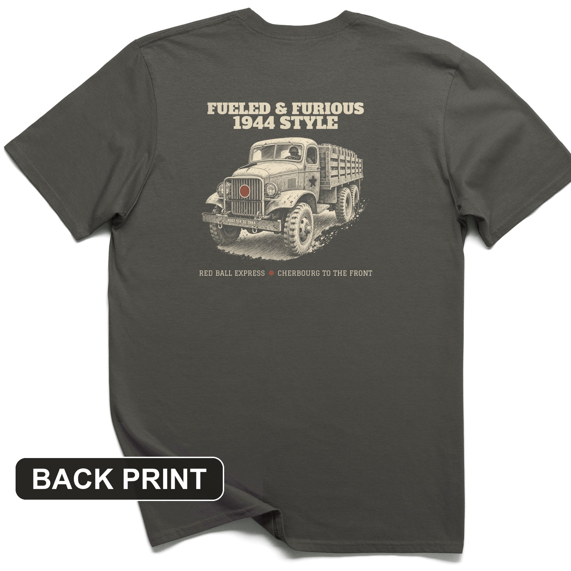 Fueled and Furious Back Print T-Shirt