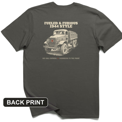 Fueled and Furious Back Print T-Shirt
