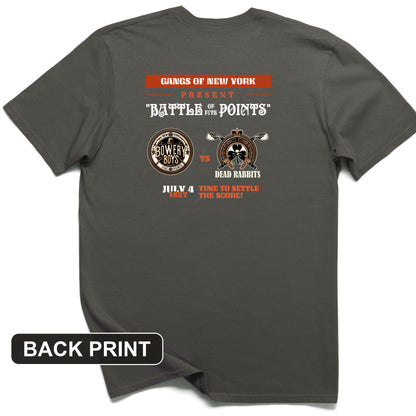 Gangs of New York Back Print T-Shirt