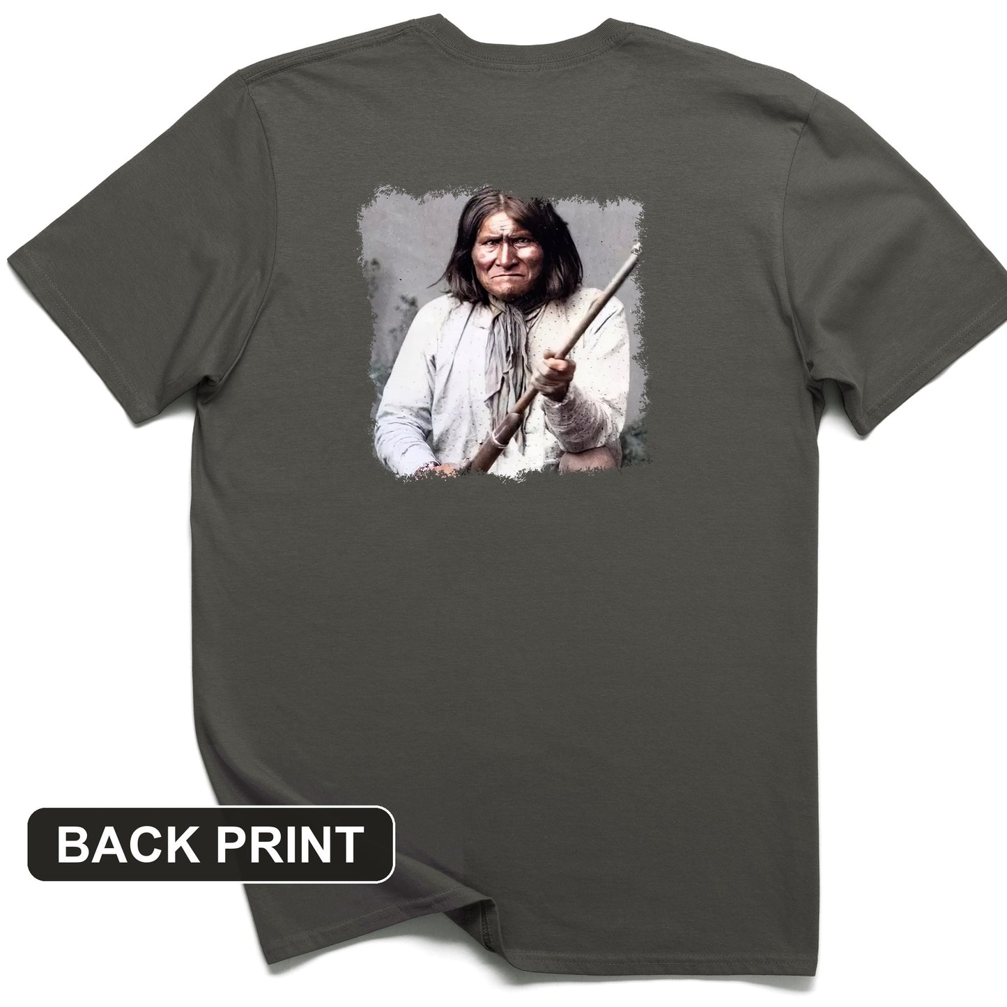Geronimo Back Print T-Shirt