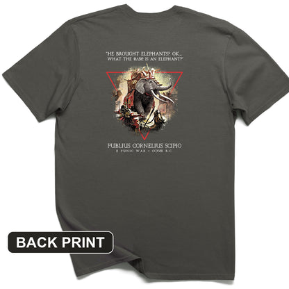 Hannibal Elephants Back Print T-Shirt