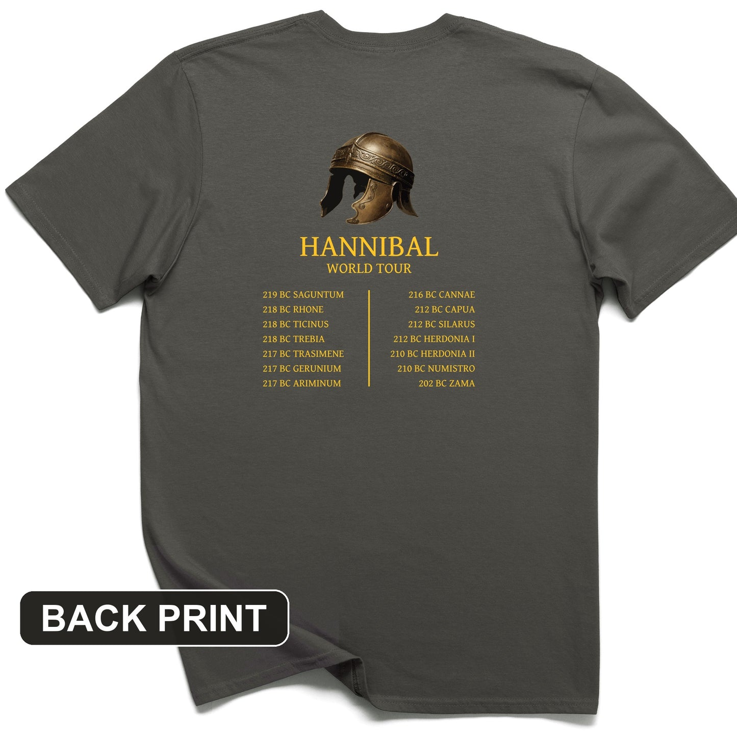 Hannibal World Tour Back Print T-Shirt
