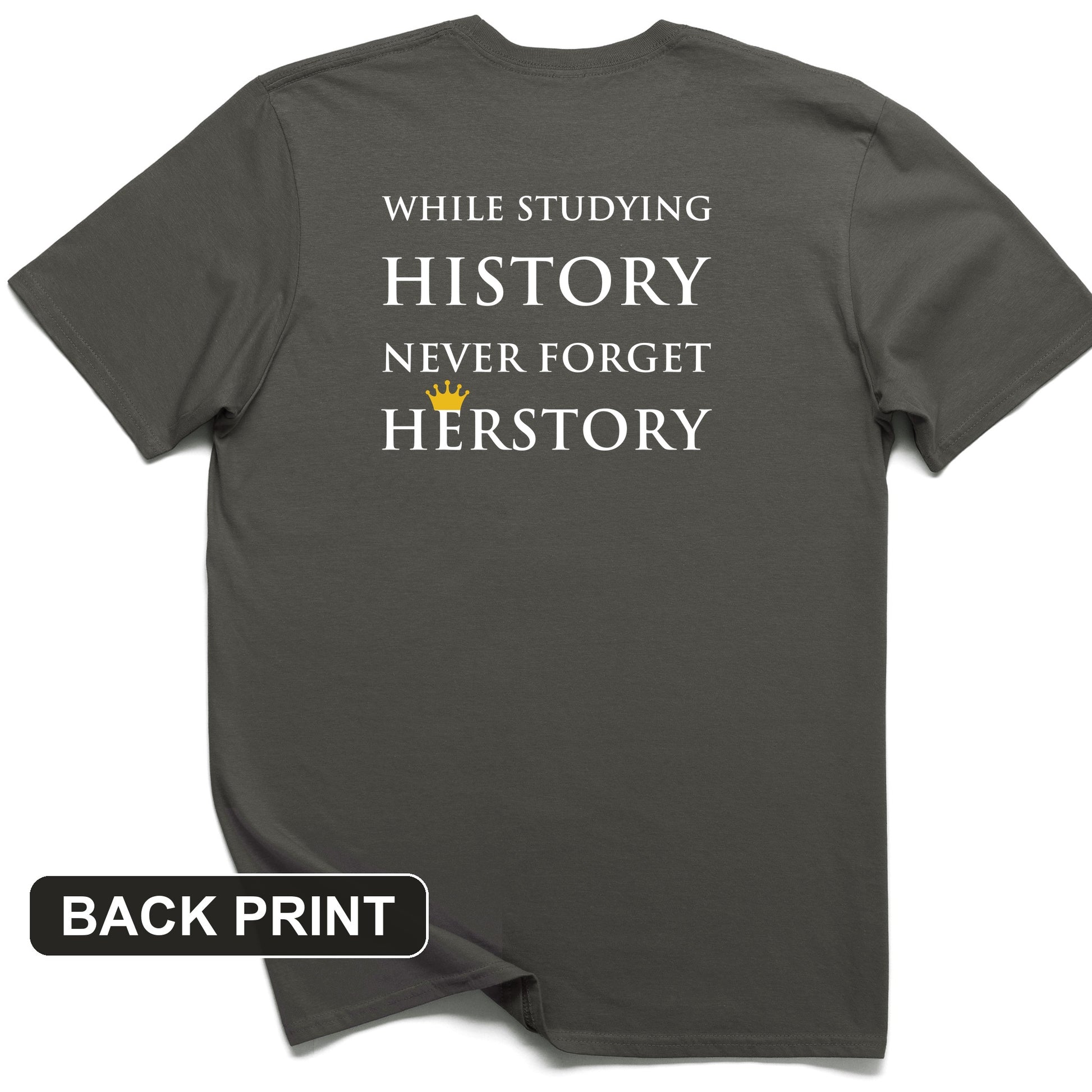 Herstory Back Print T-Shirt