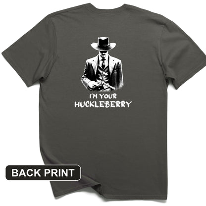 Huckleberry Back Print T-Shirt