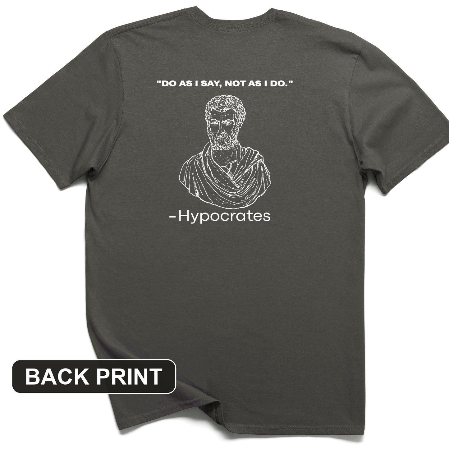 Hypocrates Back Print T-Shirt