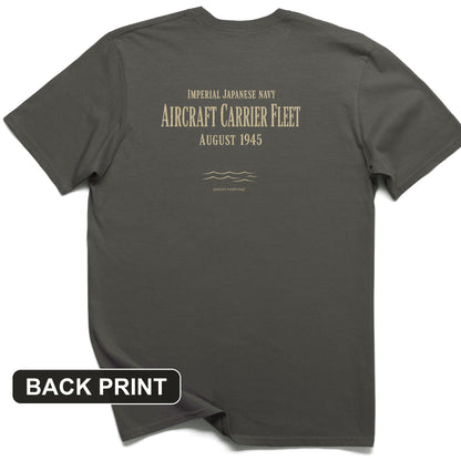 IJN Aircraft Carriers Back Print T-Shirt
