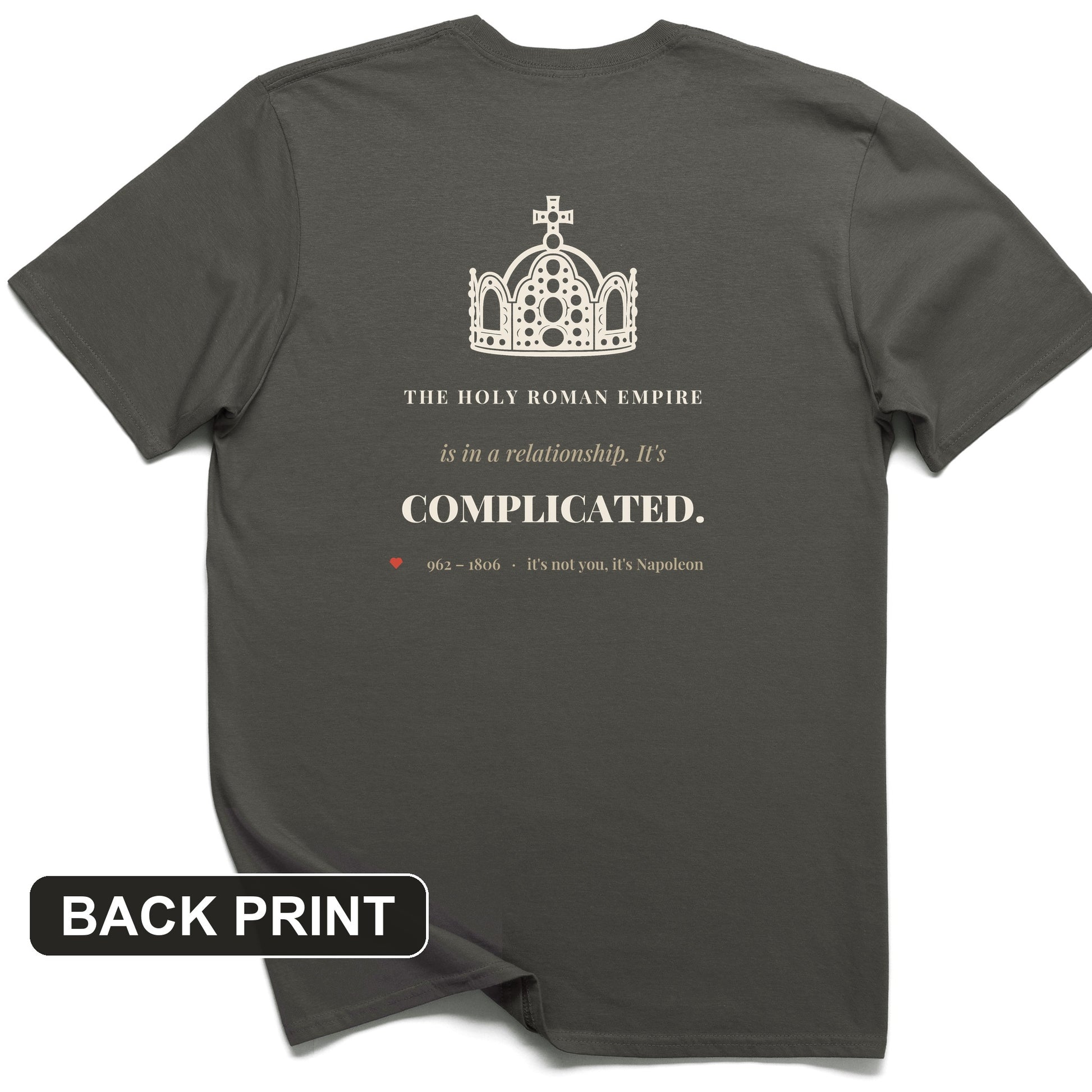 Its Complicated Back Print T-Shirt