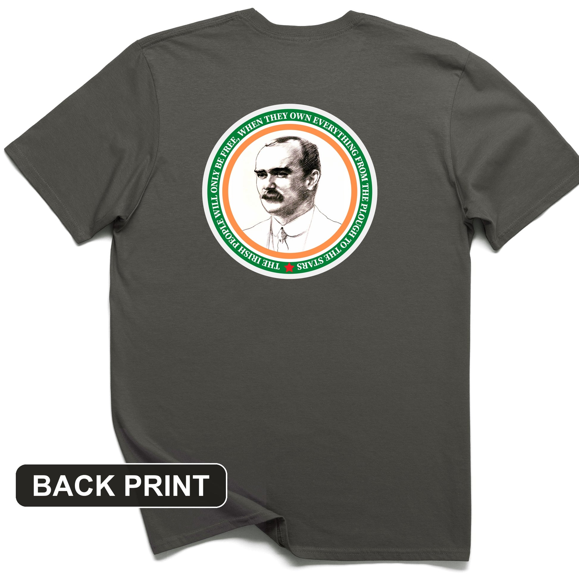 James Connolly Back Print T-Shirt