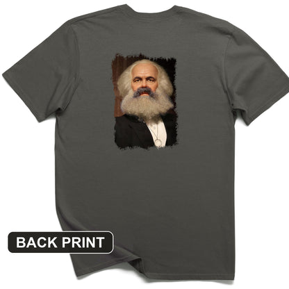 Karl Marx Back Print T-Shirt