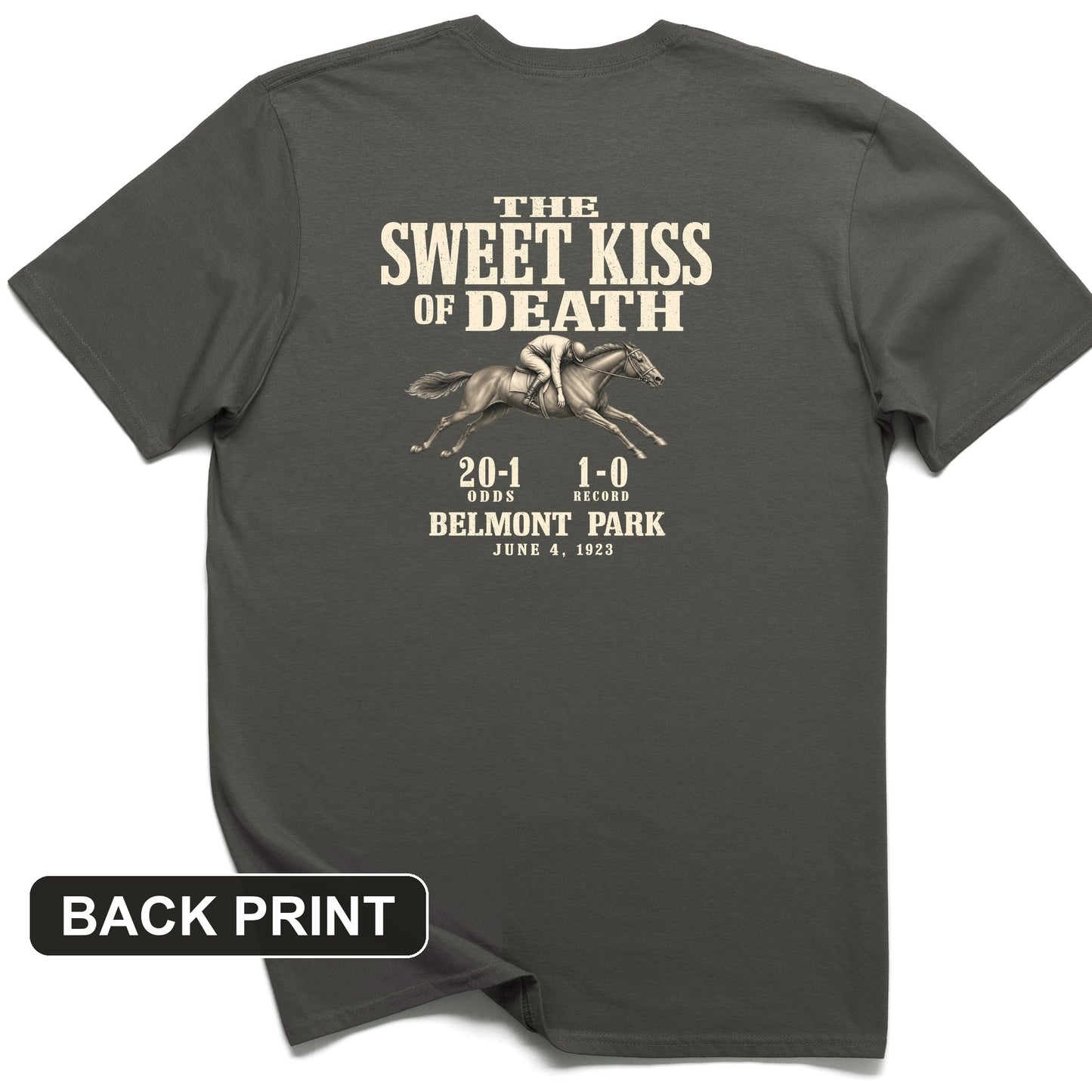 Kiss of Death Back Print T-Shirt