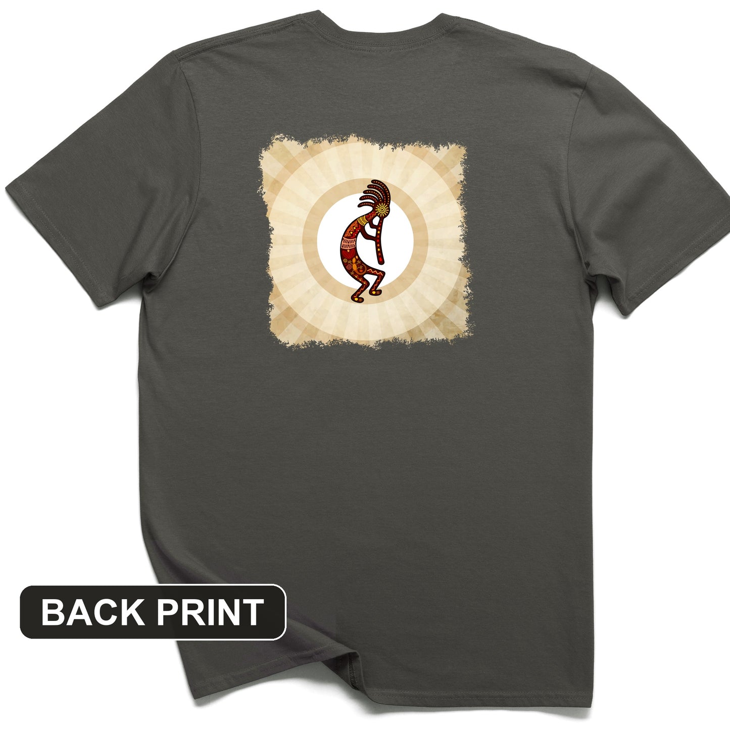 Kokopelli Back Print T-Shirt