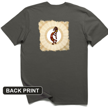 Kokopelli Back Print T-Shirt