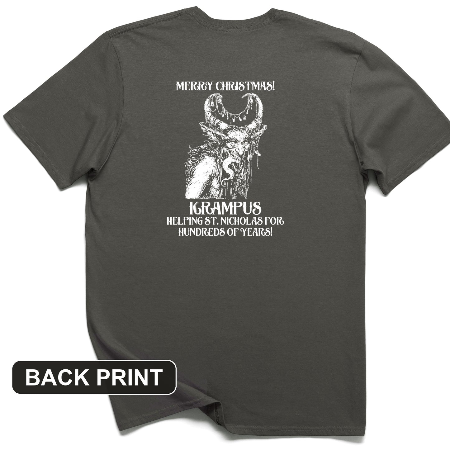 Krampus Back Print T-Shirt