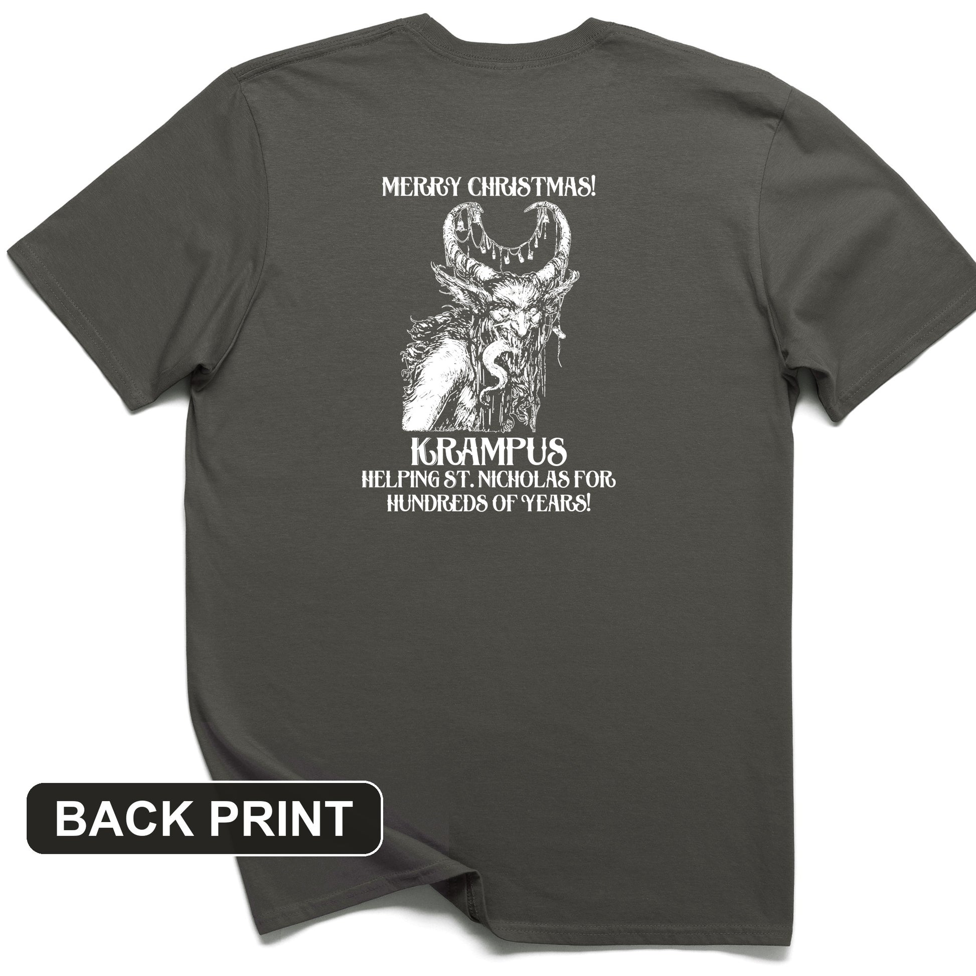 Krampus Back Print T-Shirt